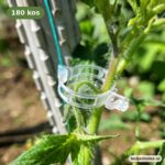 Objemke za paradižnik 180 kos - nastavljive sponke za privezovanje rastlin